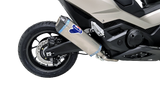 Termignoni Titanium slip on Silencer installed on the Honda Forza 750 2024-2025