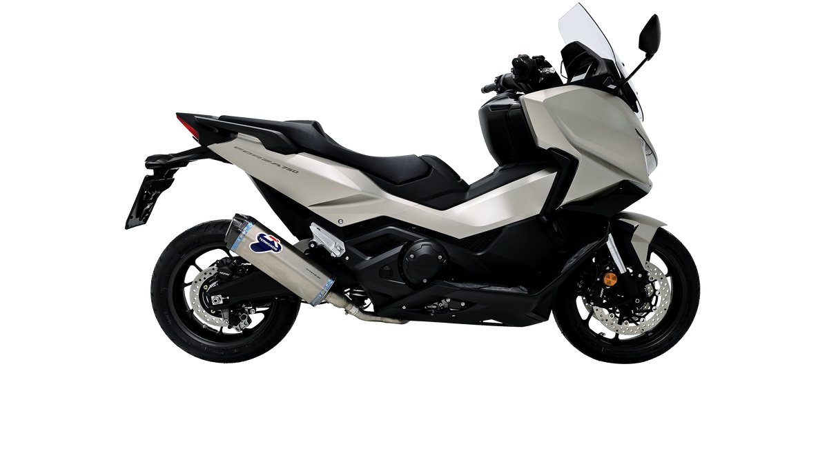 Termignoni stainless steel collectors for Honda Forza 750 2025 performance exhaust system_1