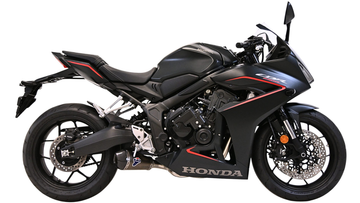 Termignoni Full Exhaust System with 9 Style Options for the Honda CB650R. Available at Motorcycle Performance Store.