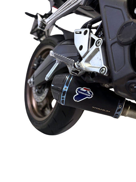 Termignoni Relevance Conical Black-Blue Titanium Full System Honda CB650R 2025-26