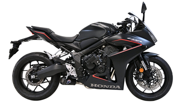 Termignoni Full Exhaust System with 9 Style Options for the Honda CB650R. Available at Motorcycle Performance Store.