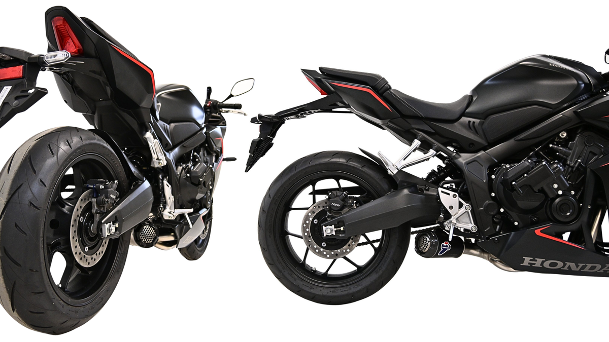 Termignoni Full Exhaust System with 9 Style Options for the Honda CB650R. Available at Motorcycle Performance Store.