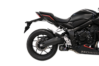 Termignoni GP2R-RHT Black Titanium Full System installed on a Honda CBR650R 2018-25