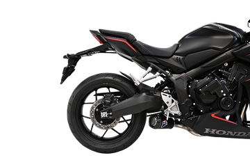 Termignoni GP2R-RHT Black Titanium Full System installed on a Honda CBR650R 2018-25