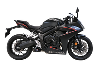 Termignoni GP2R-RHT Black Titanium Full System installed on a Honda CBR650R 2018-25
