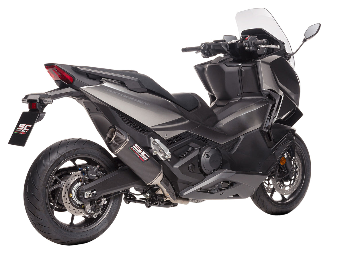 SC Project SC1-X Carbon Fibre Silencer Honda Forza 750 2025