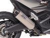 SC Project SC1-X Titanium Silencer Honda Forza 750 2025