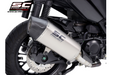 SC Project X-Plorer II GT Titanium Silencer Honda ADV 350 2022-24 - Motorcycle Performance Store 