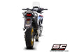 SC Project X-Plorer II Carbon Silencer Honda XL 750 Transalp 2023-24 - Motorcycle Performance Store 