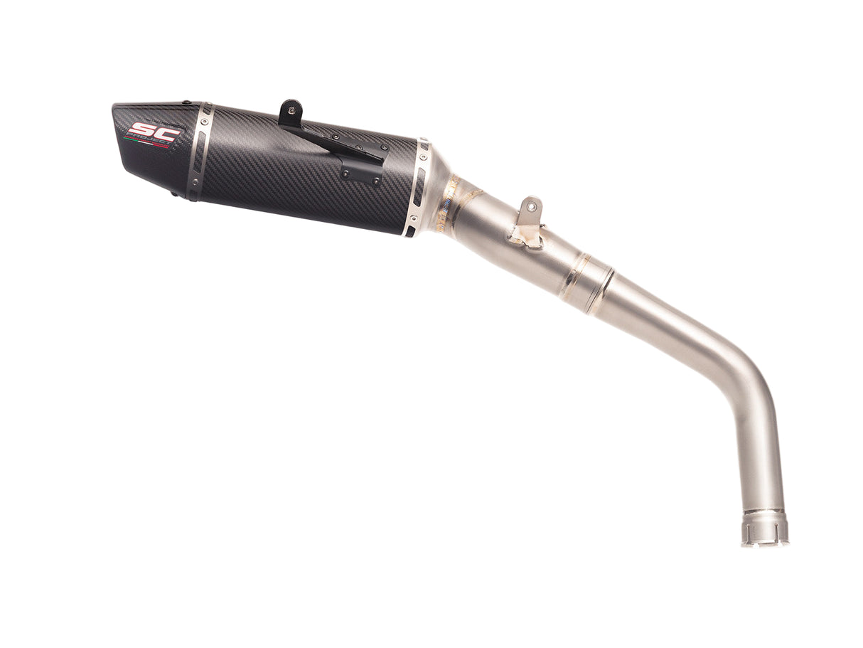 SC Project SC-RR Carbon Fibre Underseat Silencer Honda CBR600RR 2024-25