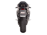 SC Project SC-RR Carbon Fibre Racing Underseat Silencer Honda CBR600RR 2024-25