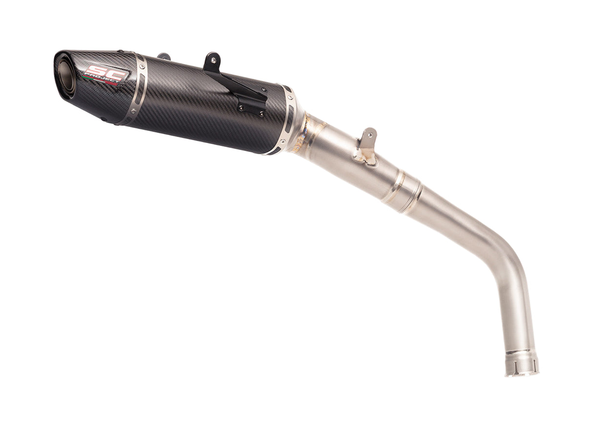 SC Project SC-RR Carbon Fibre Racing Underseat Silencer Honda CBR600RR 2024-25