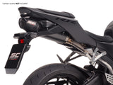 SC Project SC-RR Carbon Fibre Racing Underseat Silencer Honda CBR600RR 2024-25