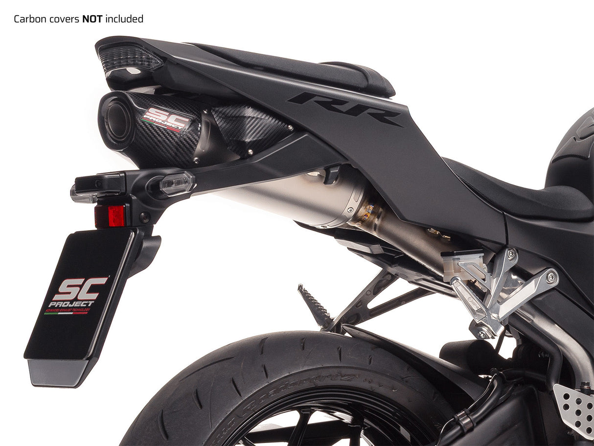 SC Project SC-RR Titanium Racing Underseat Silencer Honda CBR600RR 2024-25