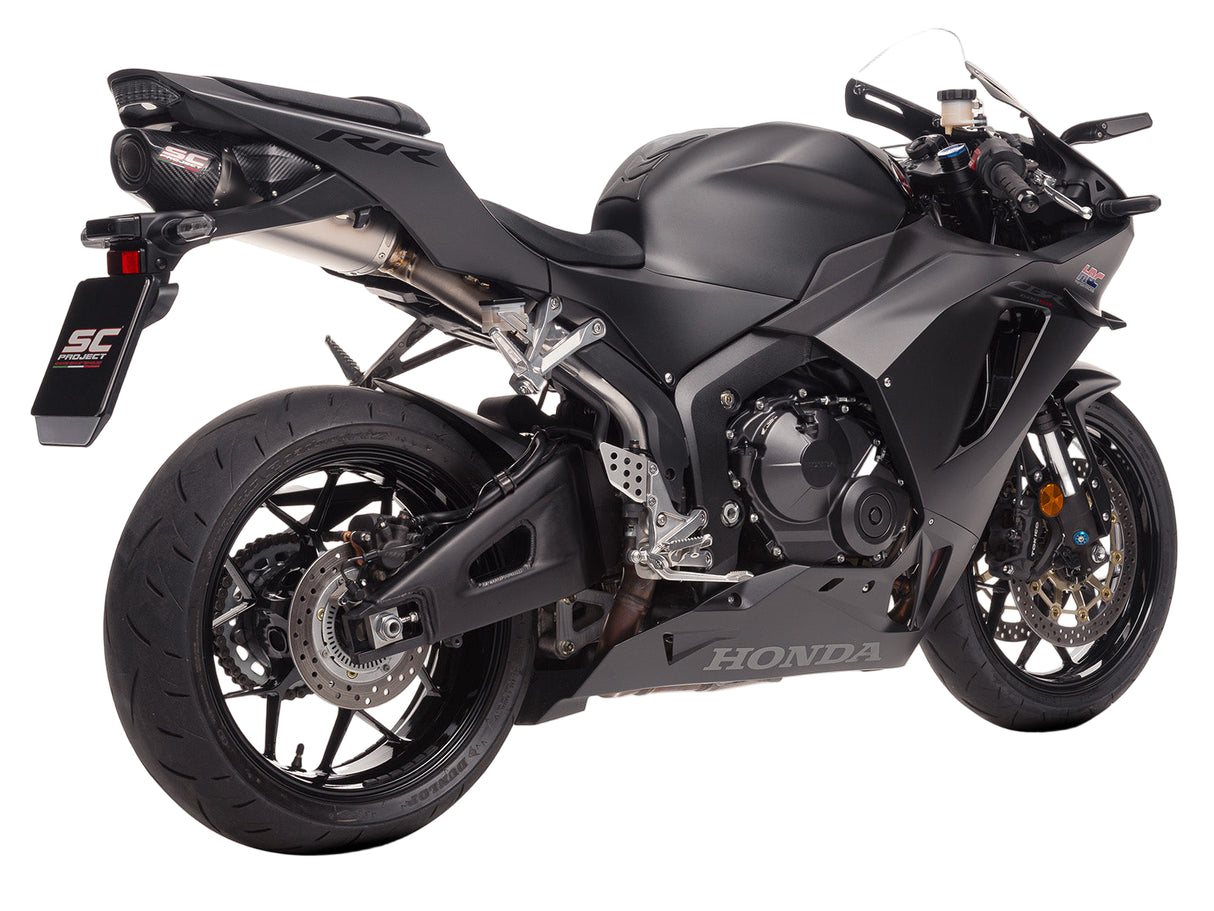 SC Project SC-RR Titanium Racing Underseat Silencer Honda CBR600RR 2024-25