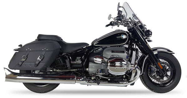 Ironhead Round Chrome Exhaust Silencers BMW R18 2020-23