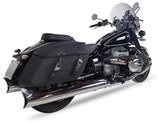 Ironhead Round Chrome Exhaust Silencers BMW R18 2020-23