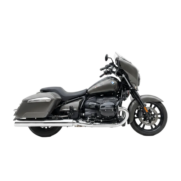 Ironhead HC2-1C Chrome Silencers BMW R18 B Transcontinental 2022-2023
