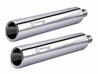 Ironhead HC2-1C Chrome Silencers BMW R18 B Transcontinental 2022-2023