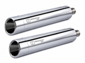 Ironhead Round Chrome Exhaust Silencers BMW R18 2020-23