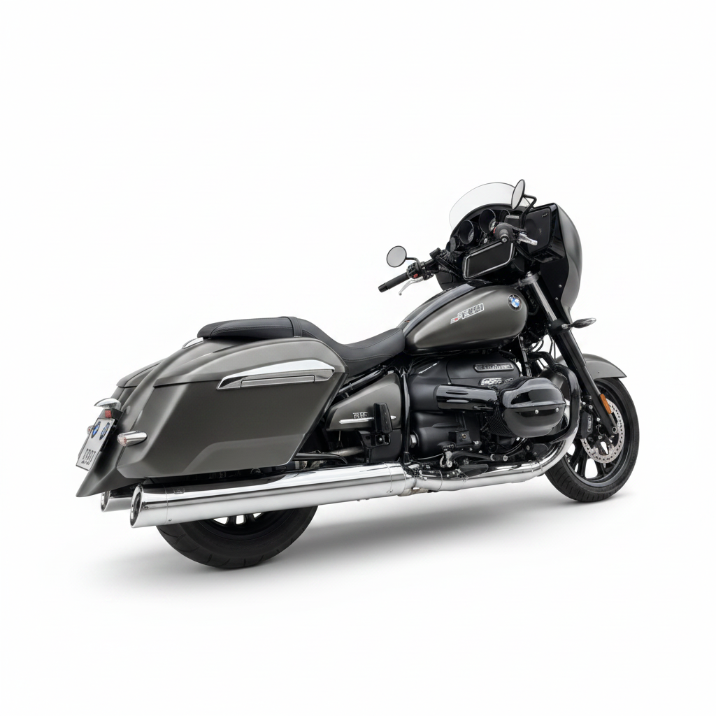 Ironhead HC2-1C Chrome Silencers BMW R18 B Transcontinental 2022-2023 image 3