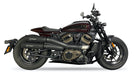 Ironhead Black Silencers for the Harley Davidson Sportster 1250 S - Motorcycle Performance Store_1