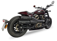 Ironhead Black Silencers Harley Davidson Sportster 1250 S 2021-26