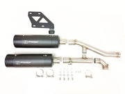 Ironhead Black Silencers Harley Davidson Sportster 1250 S 2021-26
