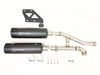 Ironhead Black Silencers Harley Davidson Sportster 1250 S 2021-26