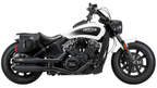 RedThunder Dual Slip-On Exhausts for the Indian Scout (Bobber/Bobber Twenty/Rogue) (2017-24). Available at Motorcycle Performance Store.