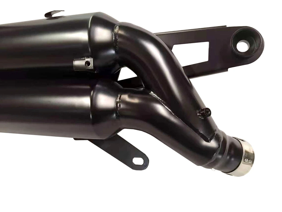 Ironhead Twin Black Silencer | CF Moto 450 CL-C 2023-26 image 7
