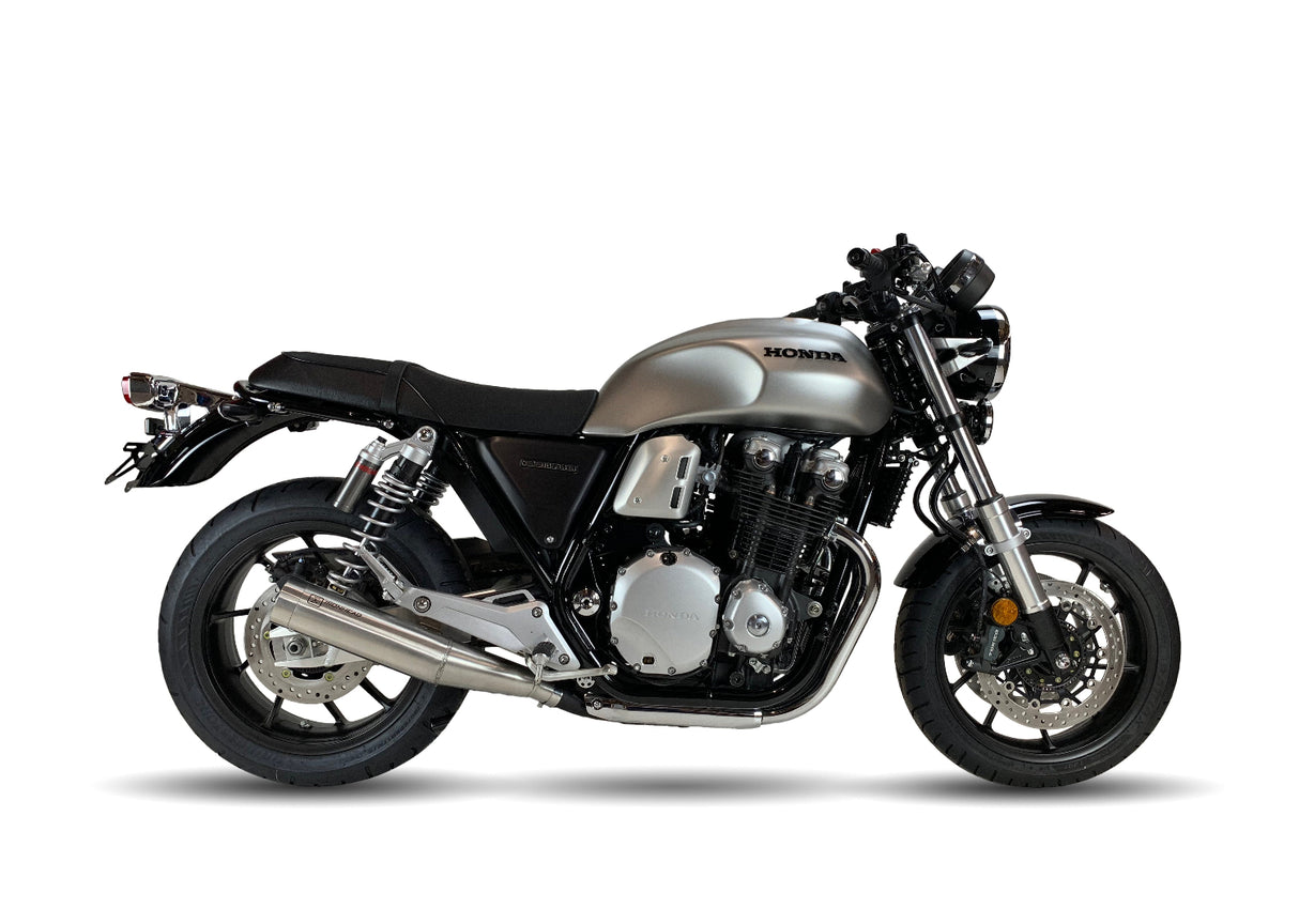 Ironhead Round Matt Inox Silencers Honda CB1100 (EX/RS) 2016-20