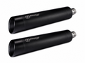 Ironhead HC2-1B Dual Black Silencers Indian Chieftain 2015-20