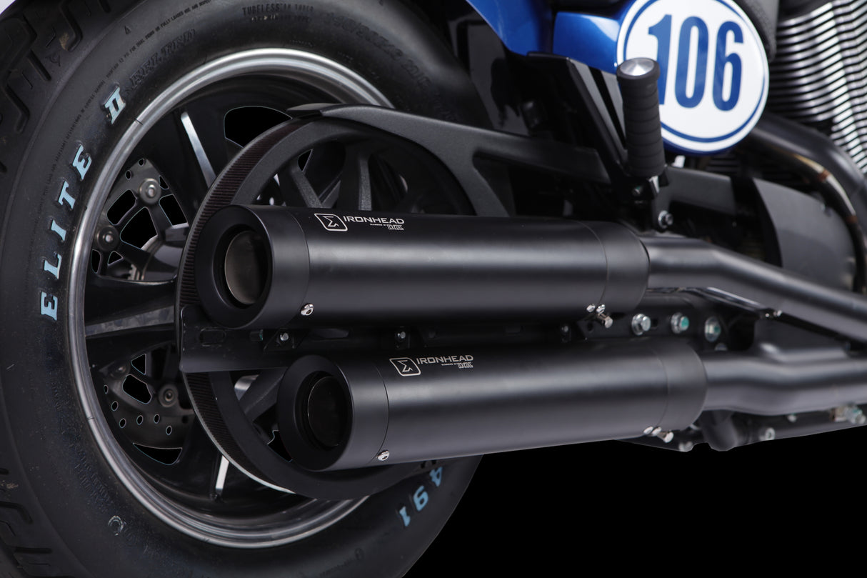 Ironhead HC1-2B Dual Silencers Victory Vegas Hammer 2006-16 image 6