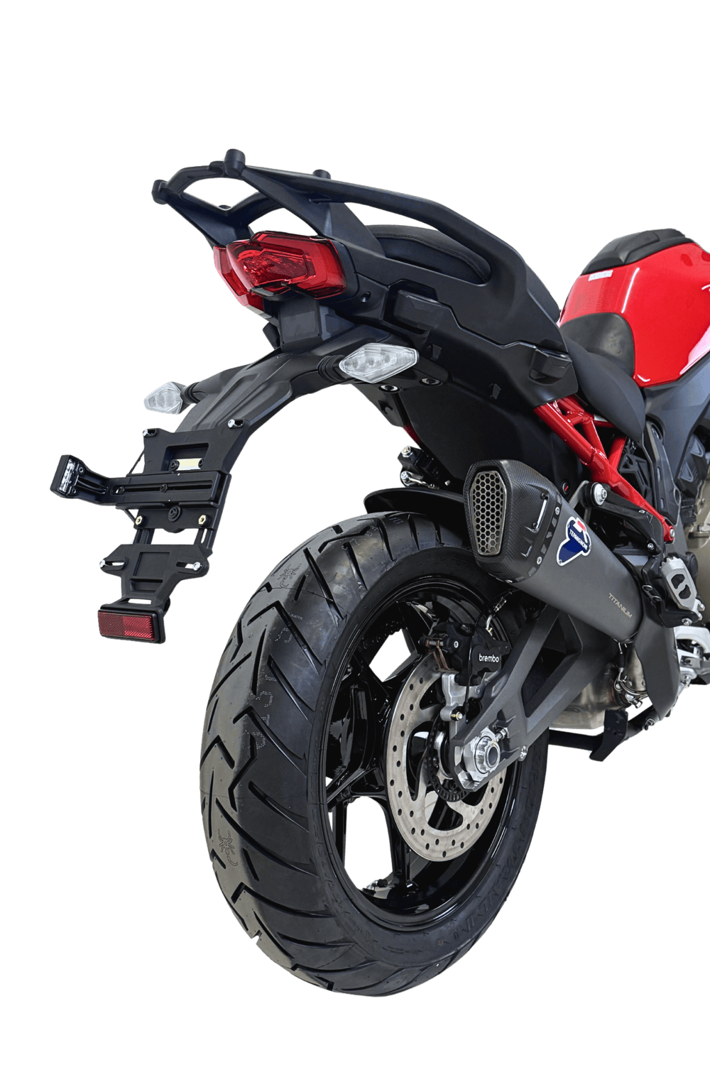 Termignoni Grey Titanium Silencer Ducati Multistrada V4 2025