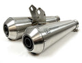 Ironhead OVC11 Conical Silencers Triumph Speed Twin 900 2016-22