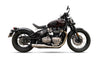 IRONHEAD HC1-3S Conical Silencers Triumph Bonneville Bobber 2017-22