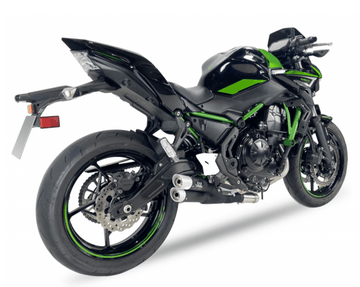 IXIL Black Dual Hyperlow Full System Kawasaki Ninja 650 2020-22 - Motorcycle Performance Store