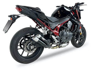 IXIL Black Hyperlow Silencer Honda CB750 Hornet 2023-24 - Motorcycle Performance Store