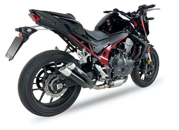 IXIL Black Hyperlow Silencer Honda CB750 Hornet 2023-24 - Motorcycle Performance Store