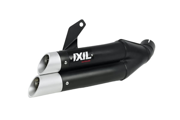 IXIL Black Hyperlow Silencer Honda CB750 Hornet 2023-24 - Motorcycle Performance Store