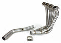Ixil 4-into-1 decat collectors fitted to Kawasaki Z900 performance exhaust