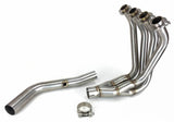 Ixil 4-into-1 decat collectors fitted to Kawasaki Z900 performance exhaust