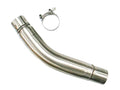 IXIL stainless steel decat mid-pipe fitted to KTM 1290 Super Duke exhaust system