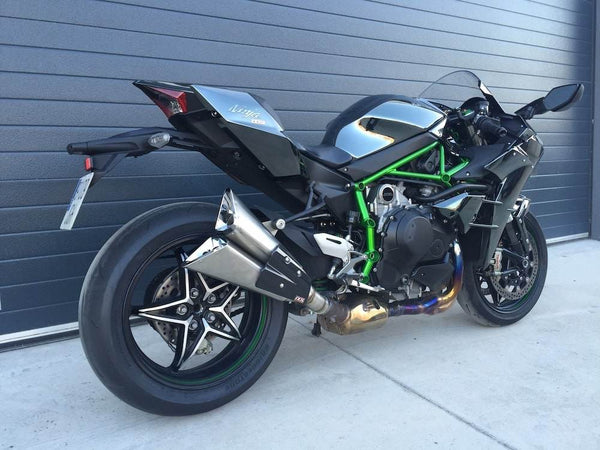 IXIL Dual Slashed Cone Xtrem Silencer Kawasaki H2 2015-20 - Motorcycle Performance Store