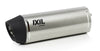 IXIL Xtrem Inox Hexoval Silencer Hyosung Aquila GV650 2006-14