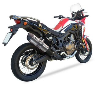IXIL Hexoval Xtrem Inox Silencer Honda CRF1000L Africa Twin 2016-19 - Motorcycle Performance Store