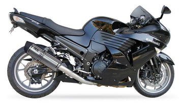 IXIL Hexoval Xtrem Inox Silencer Kawasaki ZZR 1400 2008-11 - Motorcycle Performance Store