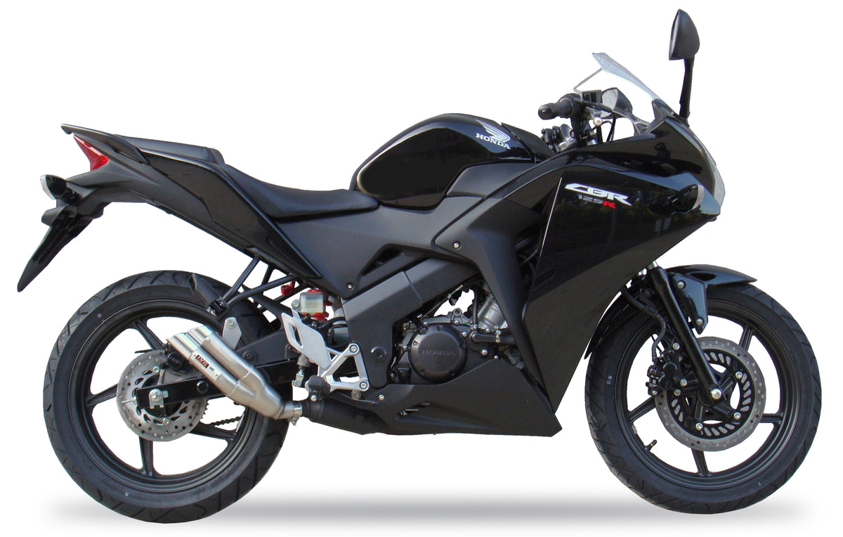 IXIL Hyperlow Dual Exit Silencer Honda CBR125R 2011-15 - Slip on Silencer