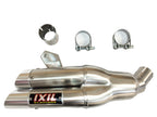 IXIL Hyperlow Dual Exit Silencer Honda CBR125R 2011-15 - Slip on Silencer